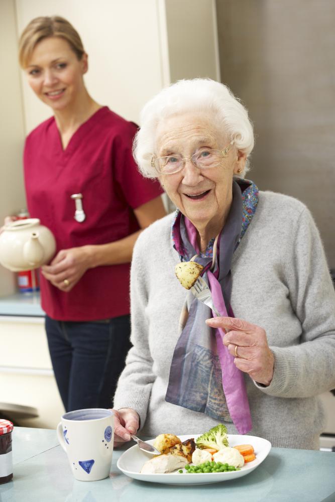Hilfe im Haushalt für ältere Menschen Beispiel
